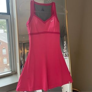 Pink Nike Dri Fit Sports Dress w/ Built-in Bra